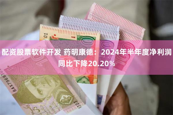 配资股票软件开发 药明康德：2024年半年度净利润同比下降20.20%