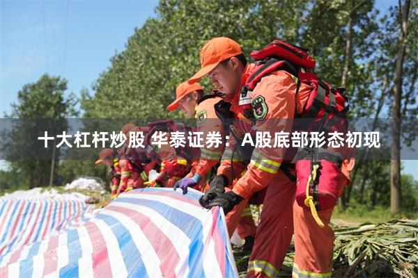 十大杠杆炒股 华泰证券：A股底部形态初现