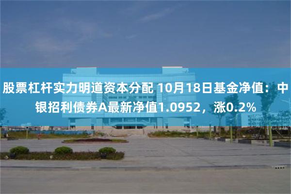 股票杠杆实力明道资本分配 10月18日基金净值：中银招利债券A最新净值1.0952，涨0.2%