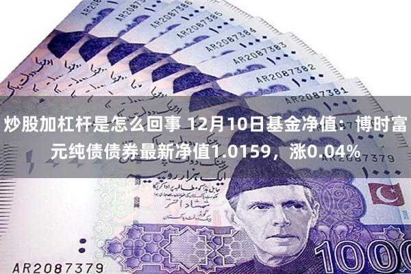 炒股加杠杆是怎么回事 12月10日基金净值：博时富元纯债债券最新净值1.0159，涨0.04%